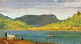 Lake Canvas Paintings - Greenwood Lake